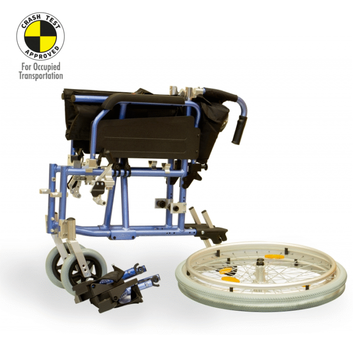 Aktiv X3 Pro – Deluxe Lite Aluminium Self-Propelled Wheelchair - Image 2