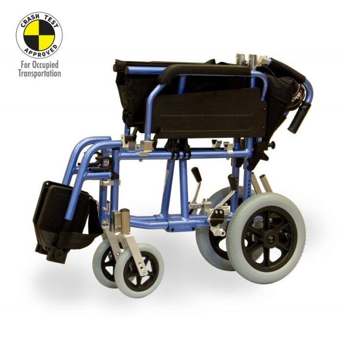 Aktiv X3 Pro – Deluxe Lite Aluminium Transit Wheelchair - Image 3