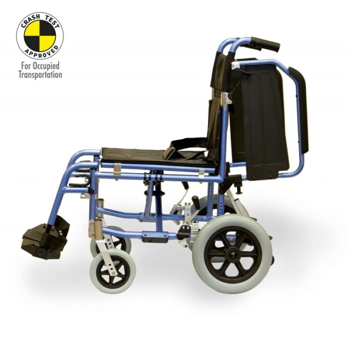 Aktiv X3 Pro – Deluxe Lite Aluminium Transit Wheelchair - Image 2