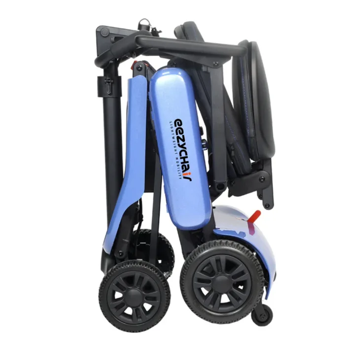 Eezy-Fold Mobility Scooter Blue - Image 3