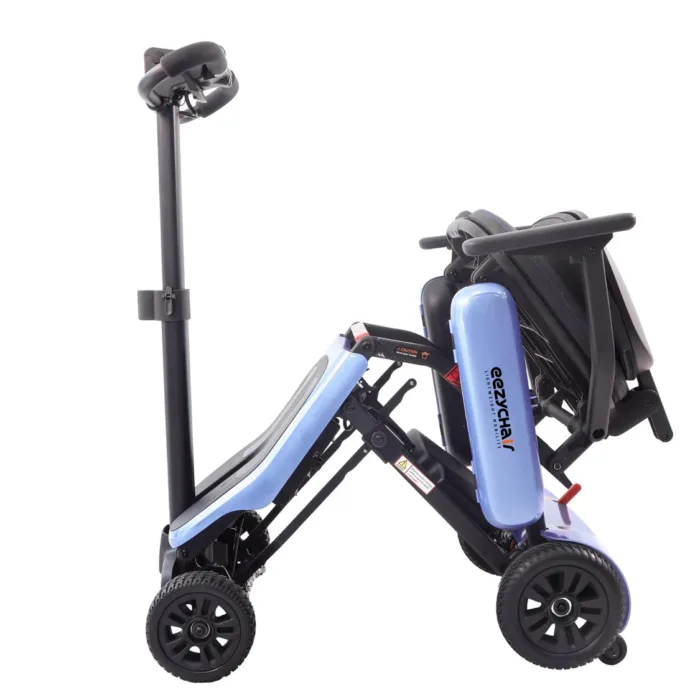 Eezy-Fold Mobility Scooter Blue - Image 4