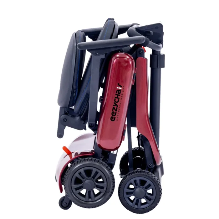 Eezy-Fold Mobility Scooter Red - Image 2
