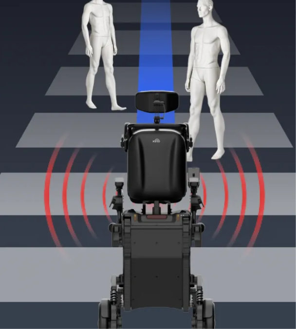 XSTO X12 Pro Stair Climbing Wheelchair - ROBOT Embodied Mobile - Safety & Stability Support Comfort & Care Companion - Image 7