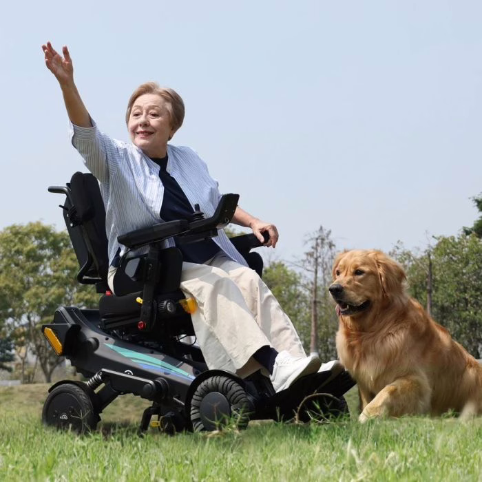 XSTO X12 Pro Stair Climbing Wheelchair - ROBOT Embodied Mobile - Safety & Stability Support Comfort & Care Companion - Image 12