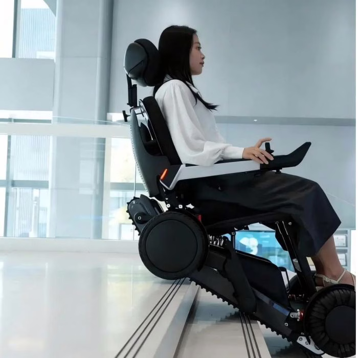 XSTO X12 Pro Stair Climbing Wheelchair - ROBOT Embodied Mobile - Safety & Stability Support Comfort & Care Companion - Image 14